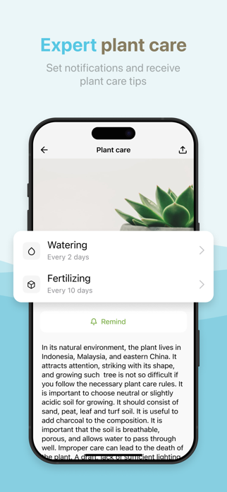 Plant Identifier: Snap scanner Screenshot 2 of 6
