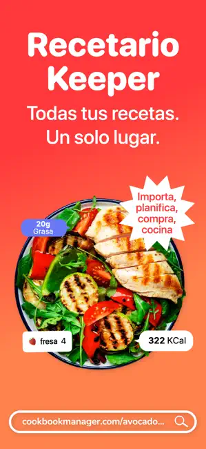 CookBook - Gestor de Recetas iPhone screenshot 1
