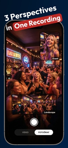 3Cam - Dual Camera Recorder Screenshot 1 of 5