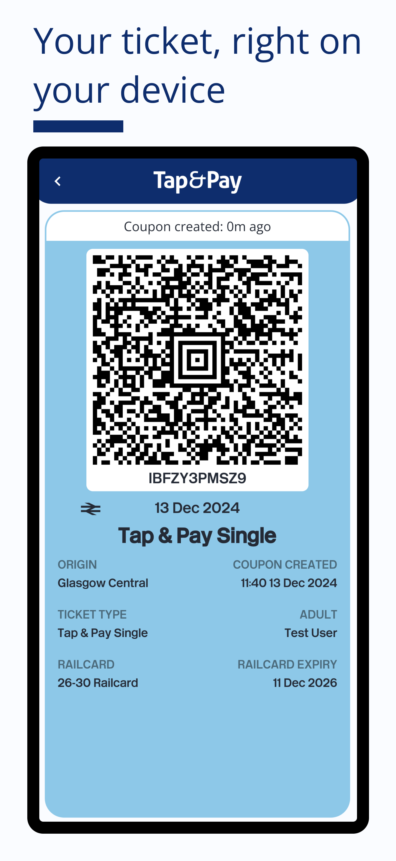 ScotRail Tap and Pay