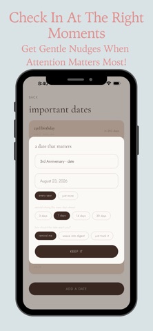 tended: Couples app & Memories Screenshot 8 of 9