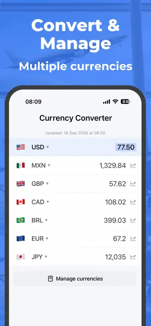 Currency Converter - All Rates screenshot 2