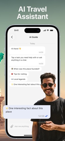 AI Trip Planner & Travel Guide iPhone screenshot