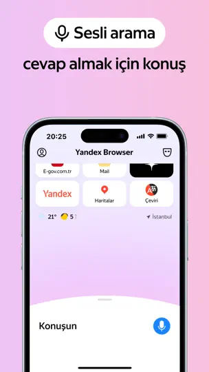 Yandex Browser: Hizli Tarayici iPhone Ekran Görüntüsü 3
