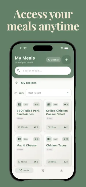 SavorAI - My own recipes screenshot 4