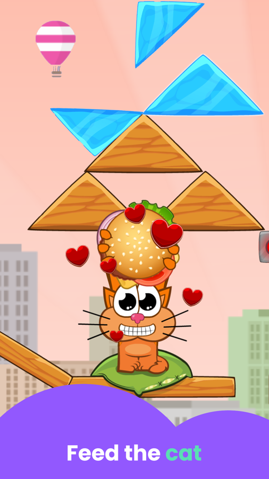 #1. Cat Games: Logic Puzzles (iOS) Podle: Skidos Learning