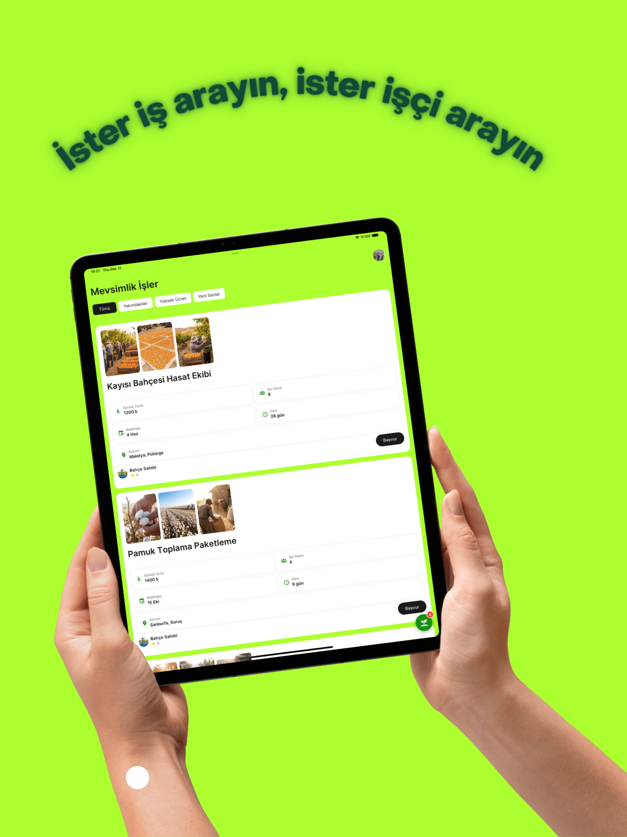 Bahcaya - Tarla İşçisi Bul screenshot 8