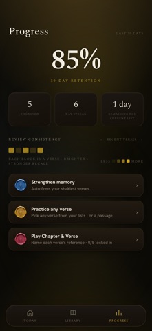 Engraved: Voice Bible Memory Screenshot 4 of 4