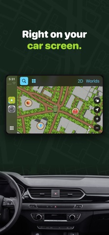 Game Maps for CarPlay iPhone screenshot