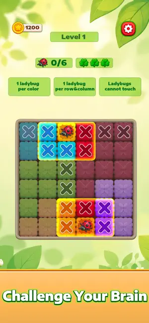 Ladybug Garden: Logic Puzzle screenshot 3