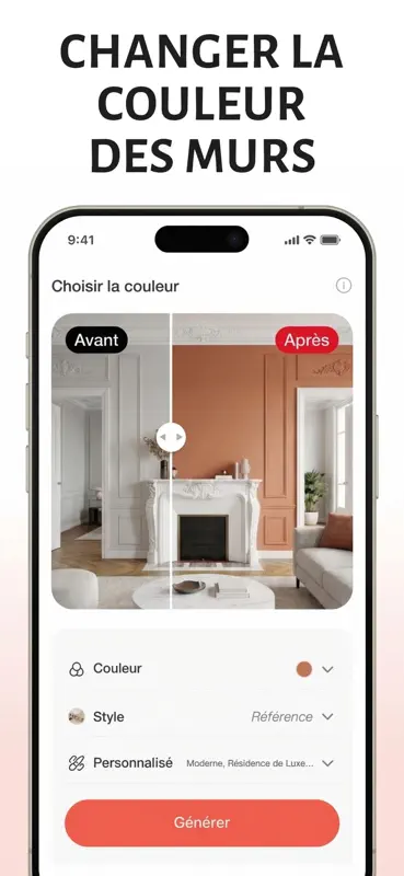 SnapHome Design d'intérieur IA screenshot 9 of 10