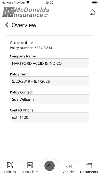 McDonalds Insurance