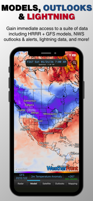 WeatherFront - Radar & Models Screenshot 5 of 6