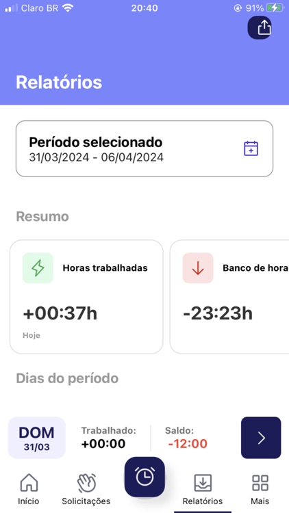 Hora Ponto - Colaborador screenshot-4