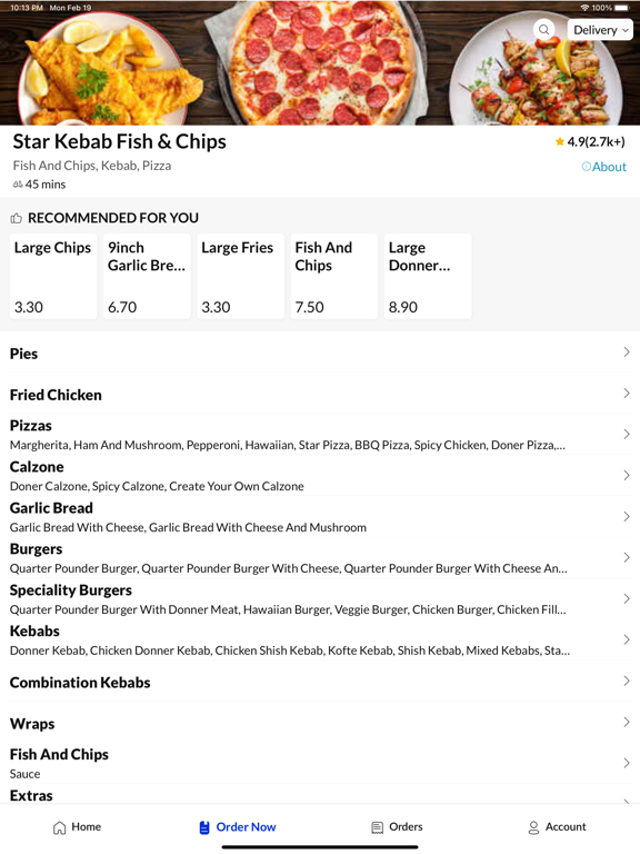 Screenshot #6 pour Star Kebab Fish Chips