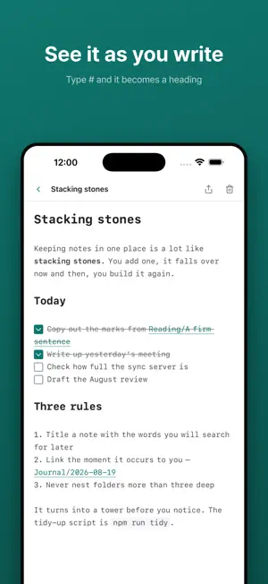 dol - Markdown Notes screenshot 1