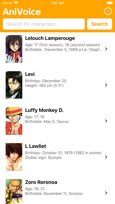Screenshot #1 pour AniVoice