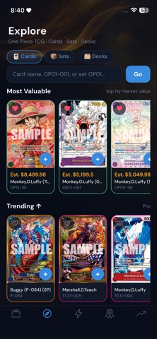 CardOS TCG: Portfolio Tracker Screenshot 5 of 10