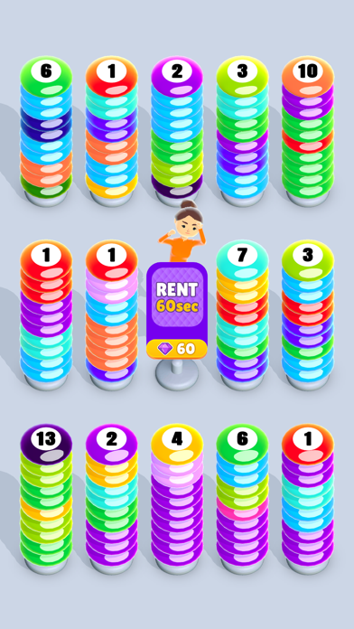 Sort & Merge - Sorting Games Screenshot