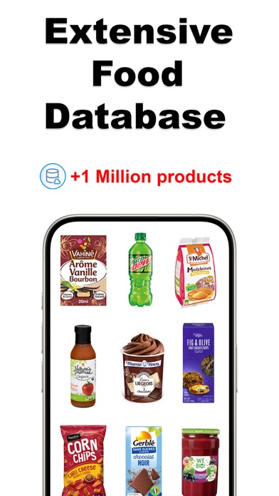 Yucca App Labeled Food Scanner Screenshot