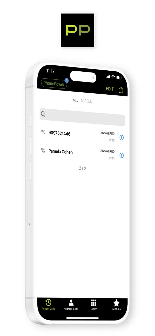 Screenshot #1 pour PhonePower Calling
