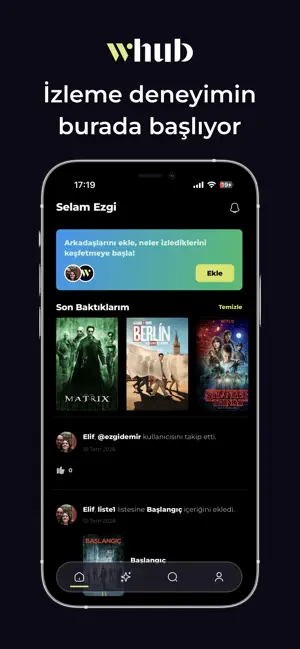 Whub: Discover Movies & TV screenshot 1