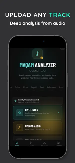 Maqam Analyzer screenshot 2