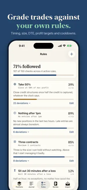 Fillbook: Trading Journal screenshot 4