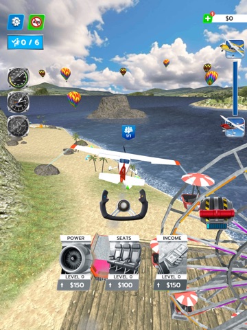 Plane Travel Flight Simulator iPad screenshot