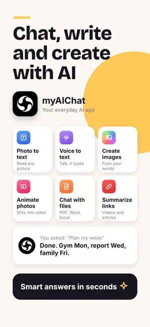 myAIChat: AI Chat Assistant screenshot 1