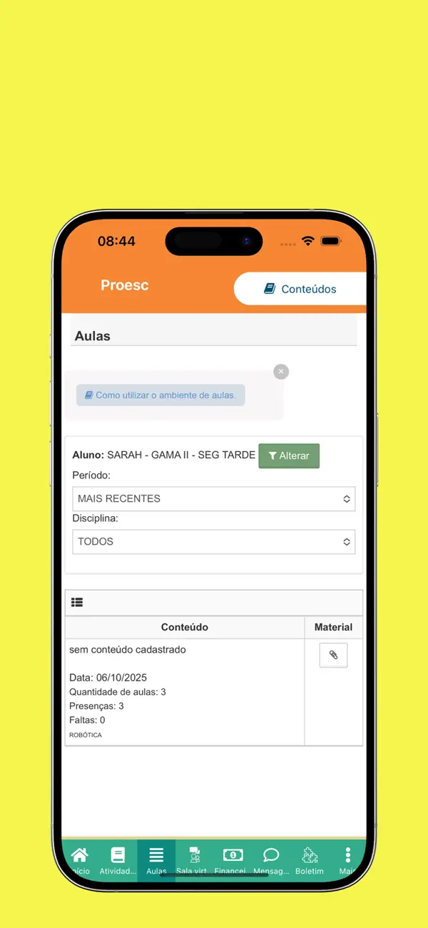Screenshot #3 pour Colégio ERE - Aluno