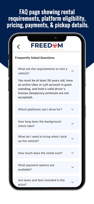 Freedom Rideshare Screenshot 6 of 6