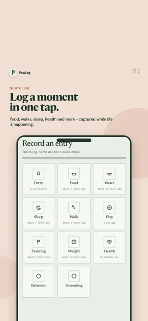 PawLog: Family Pet Care screenshot 2