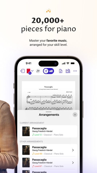 OKTAV Sheet Music Screenshot