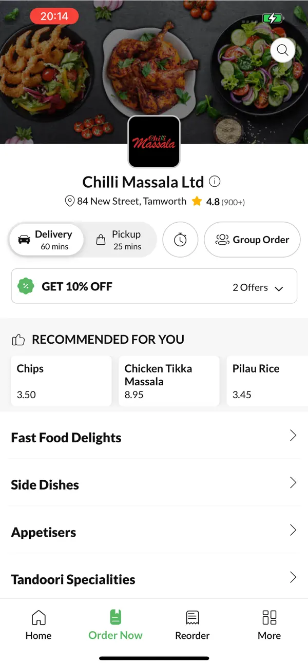 Screenshot #2 pour Chili Massala Ltd