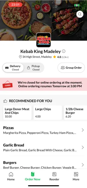 Kebab King Madeley screenshot 2