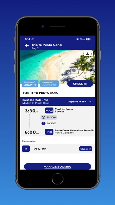 World2Fly iPhone screenshot 7 - Travel app