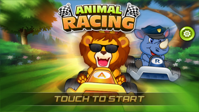 Screenshot 2 of Animal Racing Fun Run App
