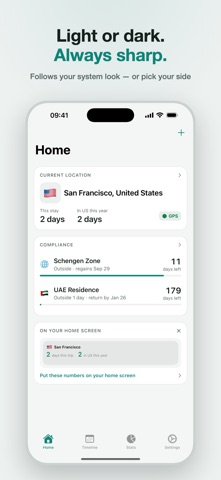 Daysabroad: Schengen & Tax screenshot