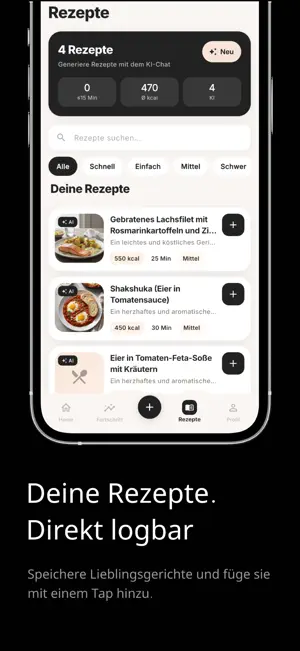 Nutrition log screenshot 3