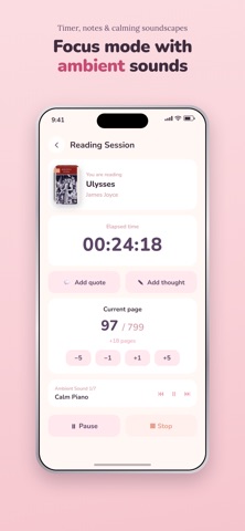 Pandis - Reading Journal Screenshot 2 of 5
