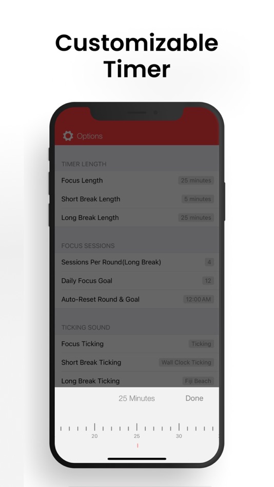 #4. Pomodoro Timer: Stay Focused (iOS) 由: PIXO Incorporation
