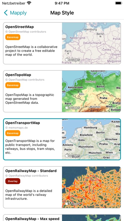 Mapply for Open Street Map