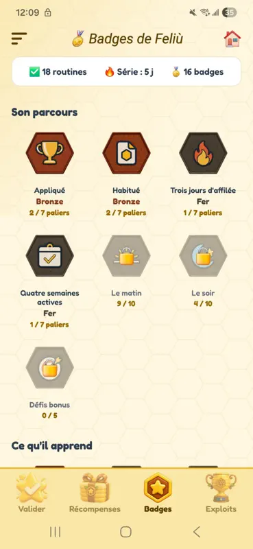 BeeProud - Routine pour enfant screenshot 7 of 10