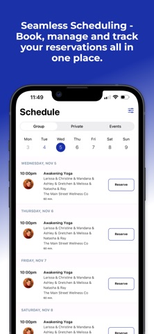 Main Street Wellness Co. iPhone screenshot