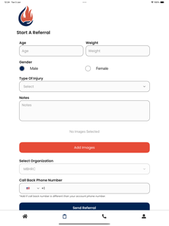 MBHRC Burn Referral screenshot 13