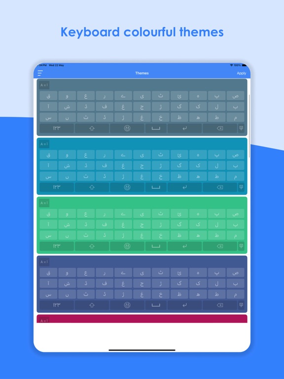 Urdu Keyboard & Translator iPad screenshot 5 - Utilities app