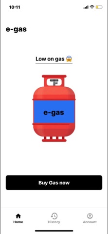 Egas User App screenshot