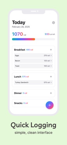 CalMacro screenshot