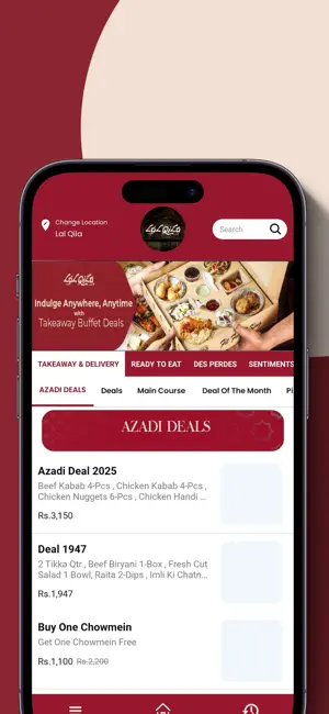 LalQila Restaurant screenshot 3